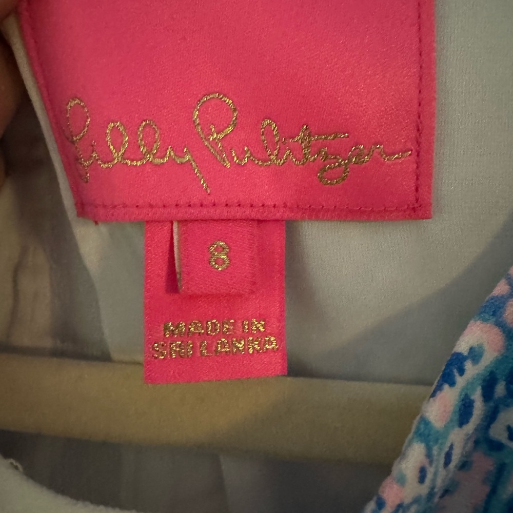Lilly Pulitzer Pink and Blue Dress - Picture 3 of 7